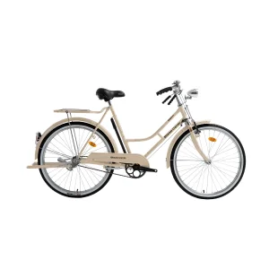Bisan Roadstar Classic Lady Çubuk Fren 26 Jant Şehir Hizmet Bisikleti Krem 54 Kadro