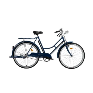 Bisan Roadstar Classic Lady Çubuk Fren 26 Jant Şehir Hizmet Bisikleti Mavi 57 Kadro