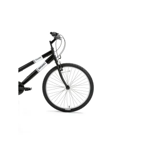 Bisan Thunder 24 V Fren 18 Vites 24 Jant Dağ Bisikleti Siyah Beyaz 42 Kadro