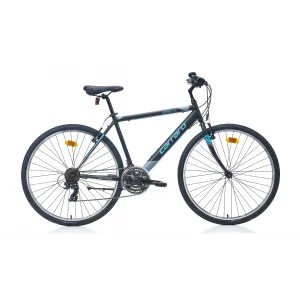 Carraro Active 280 V Fren 21 Vites 28 Jant Şehir Bisikleti Siyah Mavi 49 Kadro