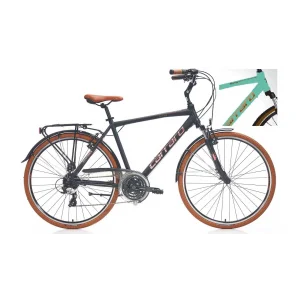 Carraro Elite 804 V Fren 24 Vites 28 Jant Şehir Bisikleti Turkuaz Kahve 52 Kadro