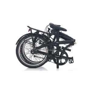 Carraro Flexi Nero V Fren Nexus 7 Vites 20 Jant Katlanır Bisiklet Mat Siyah Parlak Siyah Krom