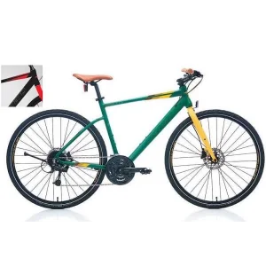 Carraro Sportive 328 HD Disk Fren 27 Vites 28 Jant Şehir Bisikleti Siyah Kırmızı 48 Kadro