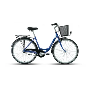 Carraro Tiffany 3.0 Kontra V Fren Nexus 3 Vites 28 Jant Şehir Bisikleti Kırmızı Mor Mavi 50 Kadro