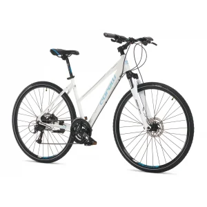 Corelli Like 3.0 HD Fren Altus 27 Vites 28 Jant Bayan Şehir Tur Bisikleti Beyaz Mavi 18 Kadro