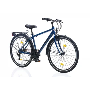 Corelli Nuptse M V Fren 21 Vites 28 Jant Şehir Bisikleti Lacivert Siyah 18 Kadro