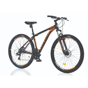 Corelli Snoop 4.1 MD Fren 24 Vites 27,5 Jant Dağ Bisikleti Siyah Neon Turuncu 18 Kadro