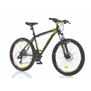 Corelli Snoop 5.1 HD Fren 21 Vites 27,5 Jant Dağ Bisikleti Siyah Neon Sarı 20 Kadro