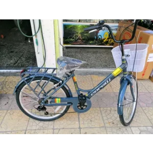 Corelli Squab V Fren 6 Vites 24 Jant Şehir Bisikleti Antrasit Gri 16 Kadro