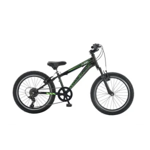 Salcano Lion 20 V Fren 6 Vites 20 Jant Çocuk Bisikleti Siyah Yeşil