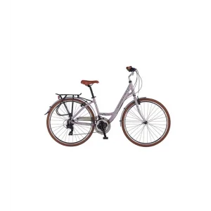 Salcano Sarajevo 26 Unisex VR V Fren 21 Vites 26 Jant Bayan Şehir Bisikleti Açık Pembe Beyaz 17 Kadro