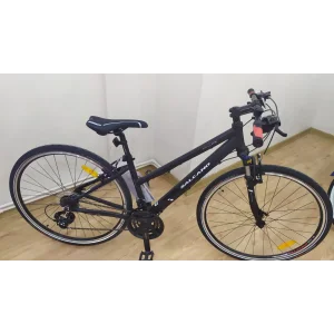 Salcano City Life 21S Unisex V Fren 21 Vites 28 Jant Şehir Bisikleti Siyah Kırmızı 16 Kadro