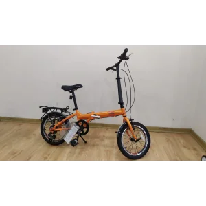 Salcano F100 (SLCN100) 6 Vites 16 Jant Katlanır Bisiklet Turuncu Kırmızı