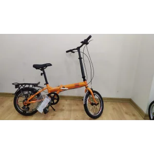 Salcano F100 (SLCN100) 6 Vites 16 Jant Katlanır Bisiklet Turuncu Kırmızı
