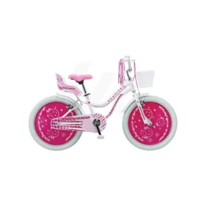Salcano Muki 16 Jant Çocuk Bisikleti Beyaz Pembe