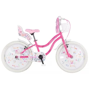 Salcano Muki 20 Jant Çocuk Bisikleti Beyaz Pembe