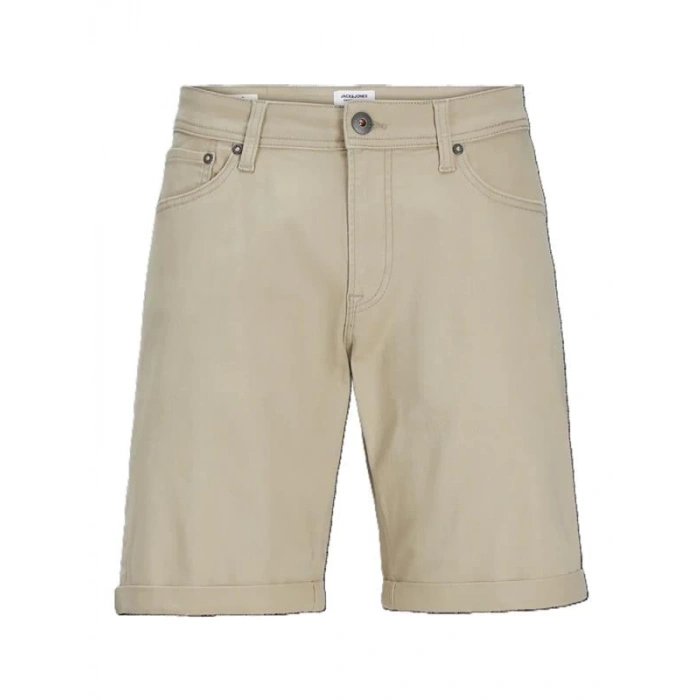 12165892 Likralı Erkek Bermuda Short Taş