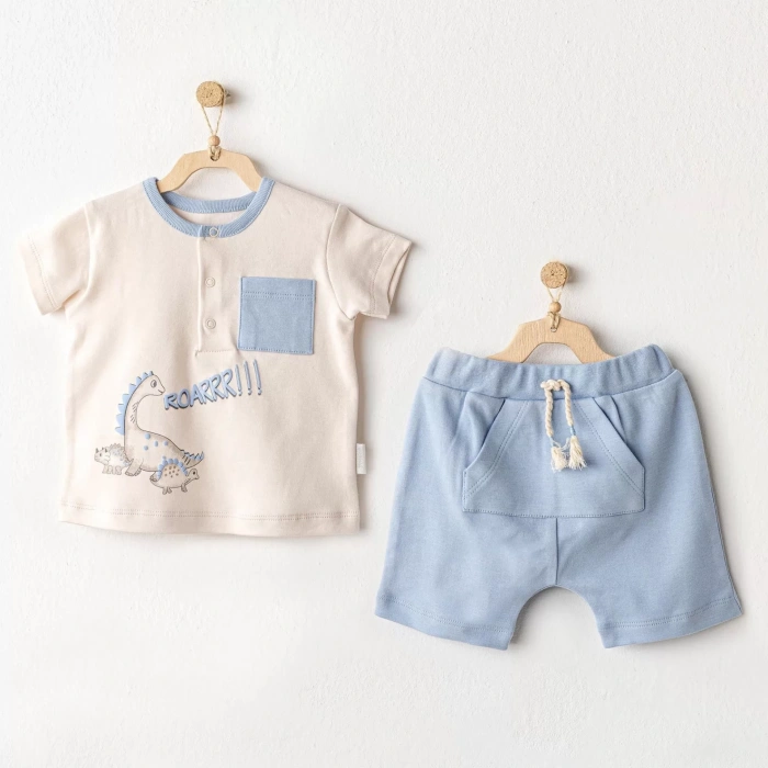 Andywawa Ac25915 Dino 2li Bebek Takım Blue