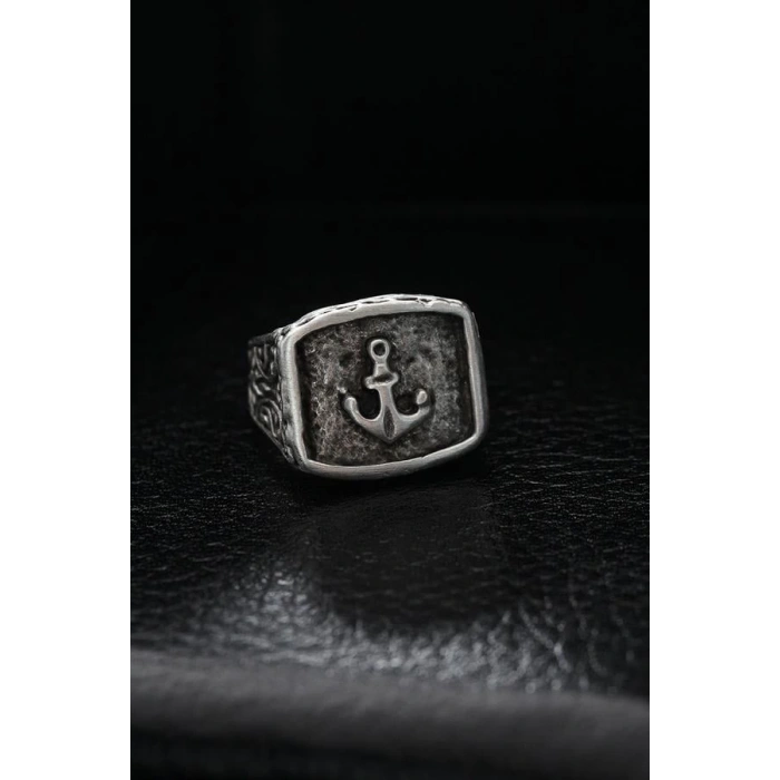 Ayarlanabilir Çapa Model Erkek Yüzük