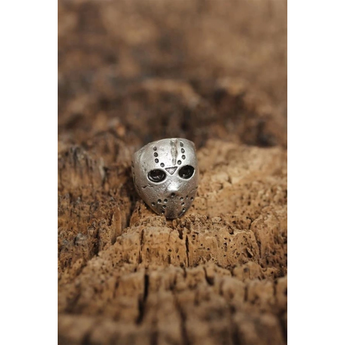 Ayarlanabilir Jason Voorhees Maske Erkek Yüzük