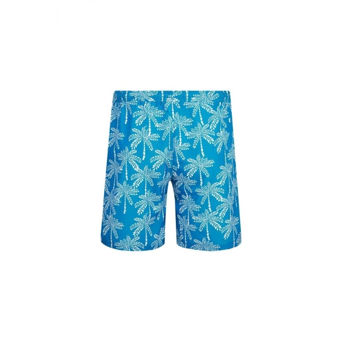 Baskılı Hızlı Kuruyan Erkek Deniz Şortu