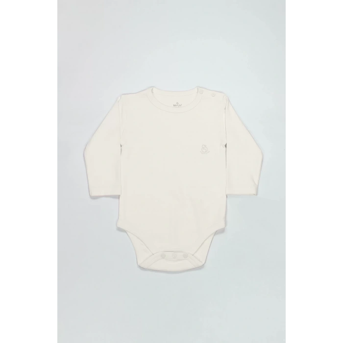Bistyle Natural Basic Style Uzun Kol Body 17104 Ekru