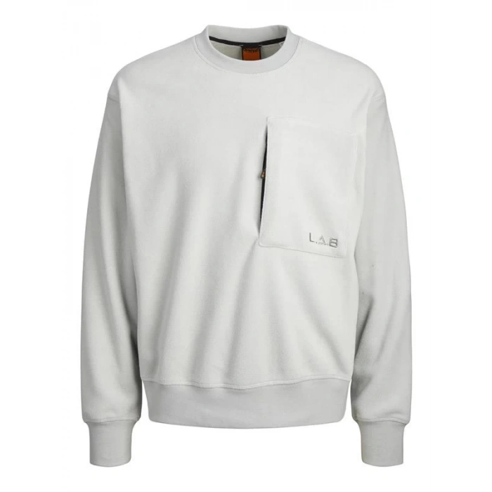 Cep Detaylı Polar Sweatshirt
