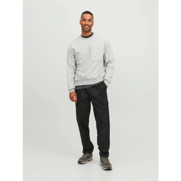 Cep Detaylı Polar Sweatshirt