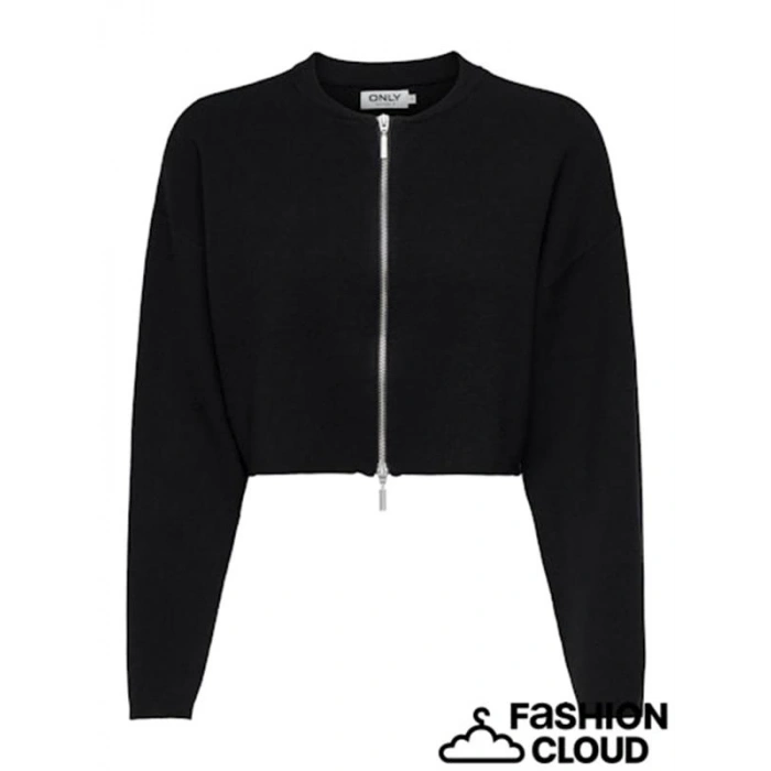 Fermuarlı Oversize Yeni Nesil Kadın Sweat