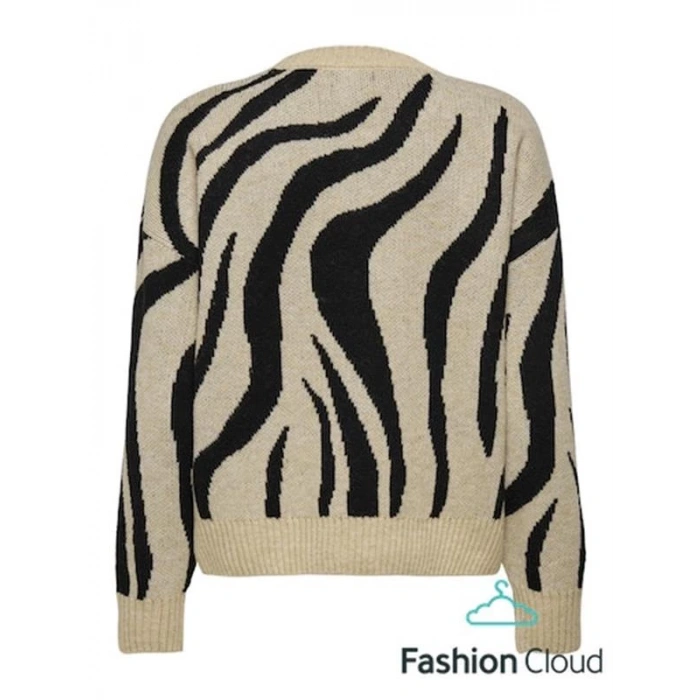 Frektal Desen Bayan Yün Kazak