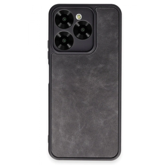 General Mobile Era 50 Kılıf Aras Deri Kapak - Siyah