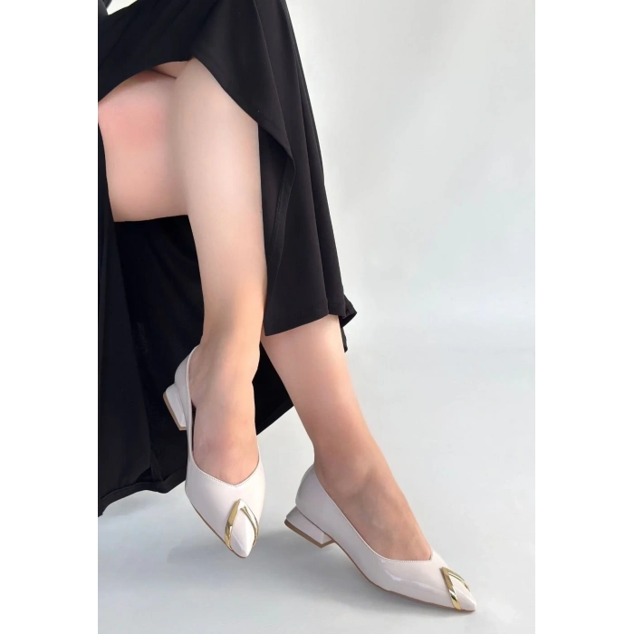 Goes Bej Rugan Babet Ayakkabı