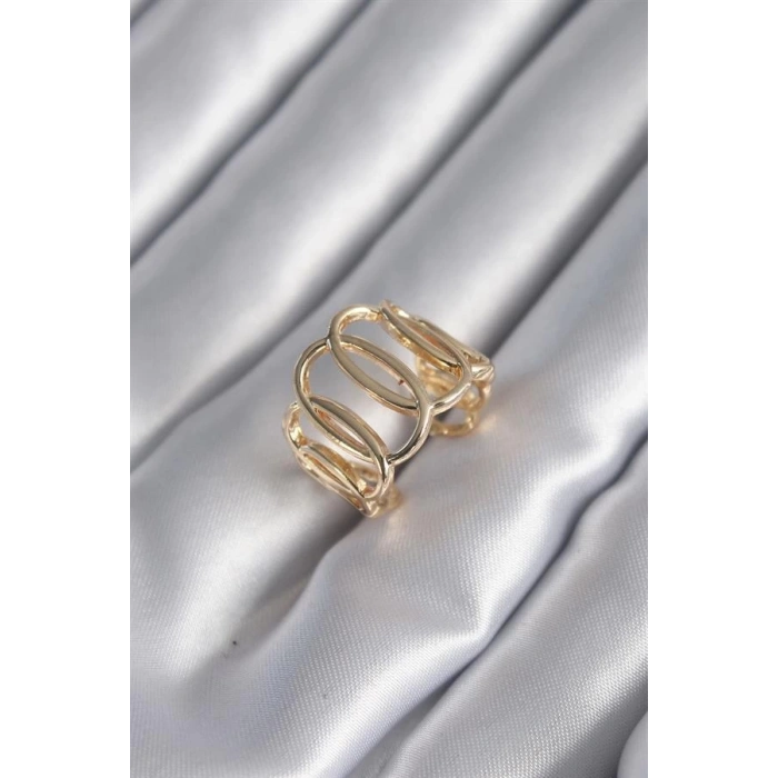 Gold Renk Ayarlanabilir Samanyolu Kadın Yüzük