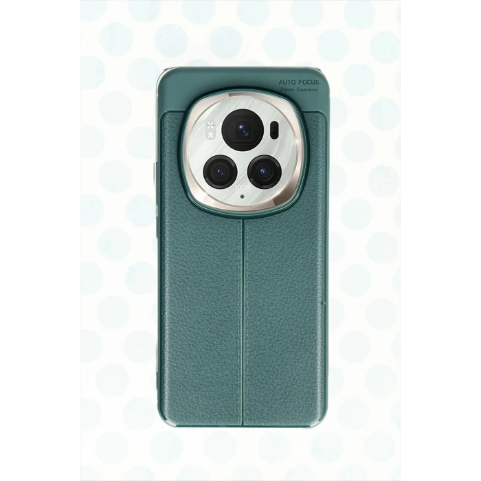 Huawei Honor Magic 6 Pro Kılıf Auto Focus Kapak - Koyu Yeşil