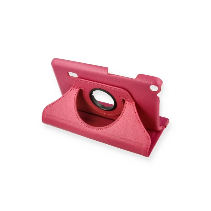 Huawei MediaPad T3 7 Kılıf 360 Tablet Deri Kılıf - Pembe