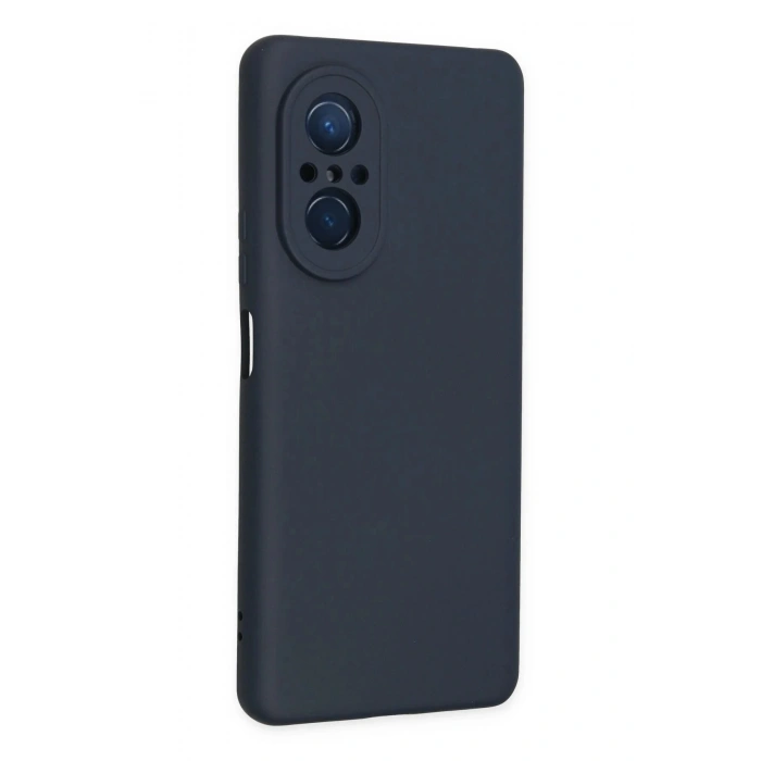 Huawei Nova 9 SE Kılıf Nano içi Kadife Silikon - Lacivert