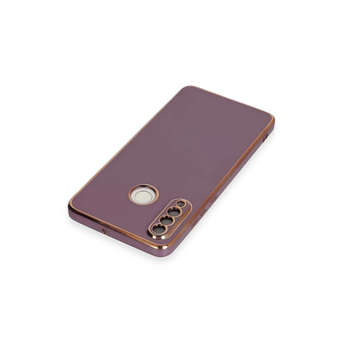 Huawei P30 Lite Kılıf Volet Silikon - Mor