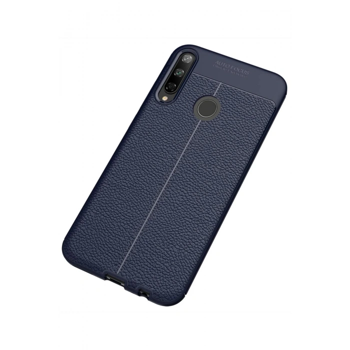 Huawei P40 Lite E Kılıf Auto Focus Kapak - Lacivert
