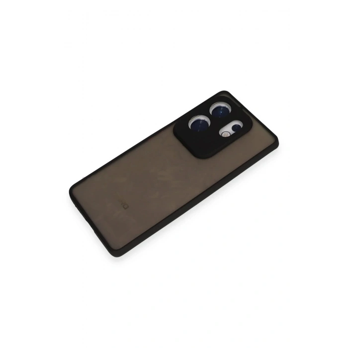 İnfinix Zero 30 4G Kılıf Montreal Silikon Kapak - Siyah