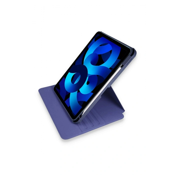 iPad 10.2 (7.nesil) Kılıf Starling 360 Kalemlikli Tablet Kılıf - Lacivert