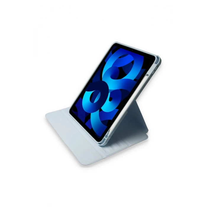 iPad 10.2 (7.nesil) Kılıf Starling 360 Kalemlikli Tablet Kılıf - Mavi