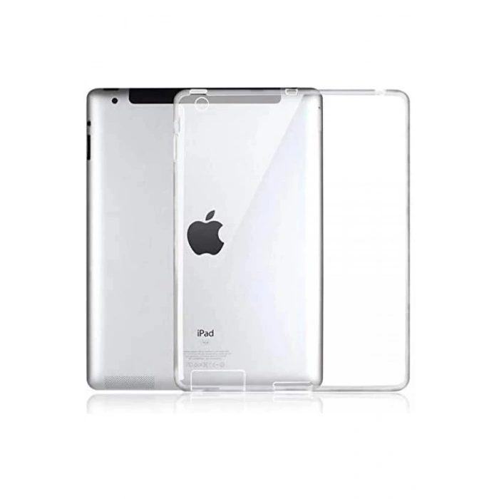 iPad 4 9.7 Kılıf Tablet Şeffaf Silikon