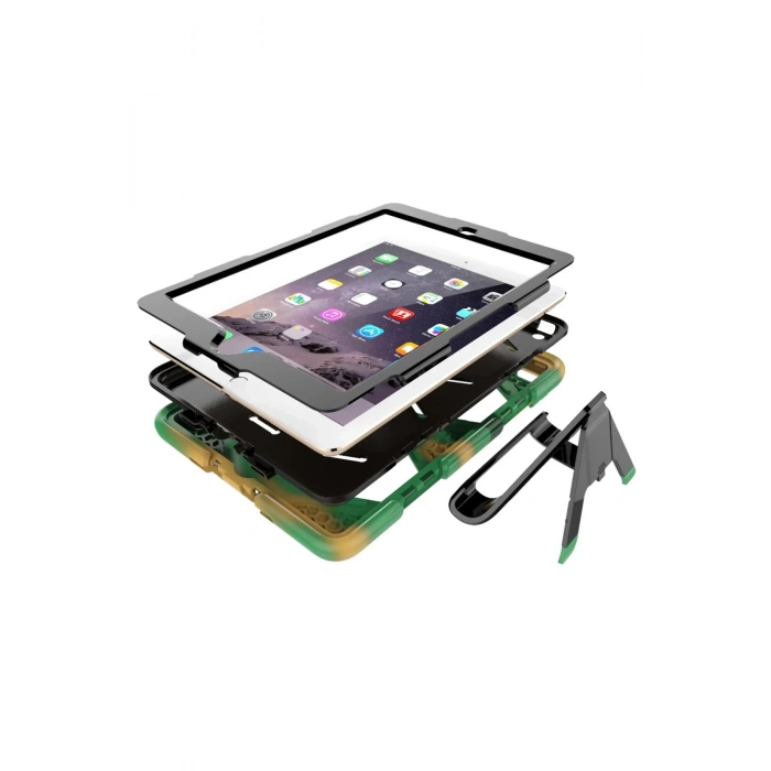iPad 5 Air 9.7 Kılıf Griffin Tablet Kapak - Kamuflaj
