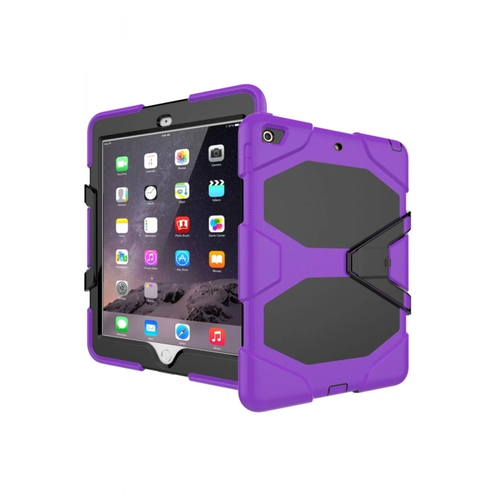 iPad 5 Air 9.7 Kılıf Griffin Tablet Kapak - Mor