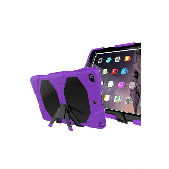 iPad 5 Air 9.7 Kılıf Griffin Tablet Kapak - Mor