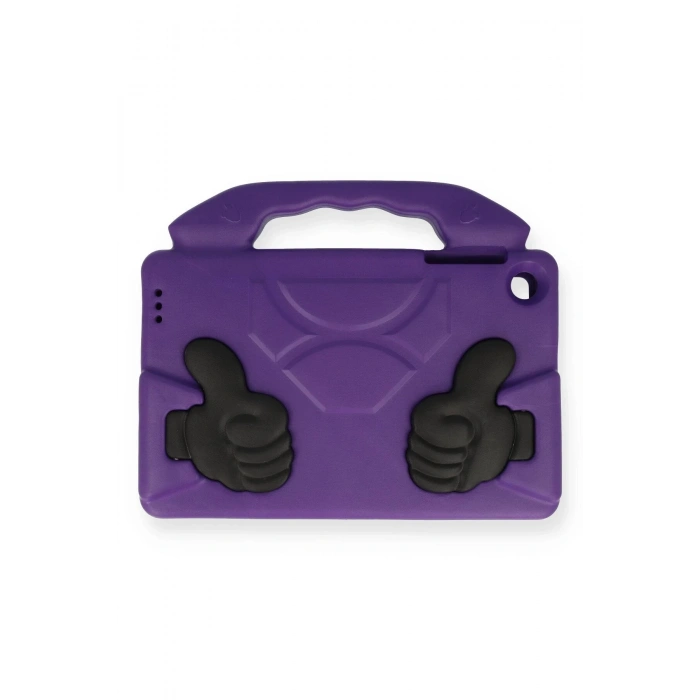 iPad 5 Air 9.7 Kılıf Like Stantlı Tablet Silikon - Mor