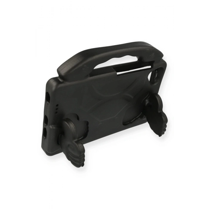 iPad 5 Air 9.7 Kılıf Like Stantlı Tablet Silikon - Siyah