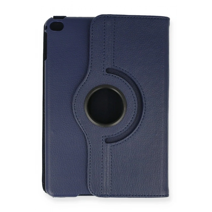 iPad Mini 4 Kılıf 360 Tablet Deri Kılıf - Lacivert