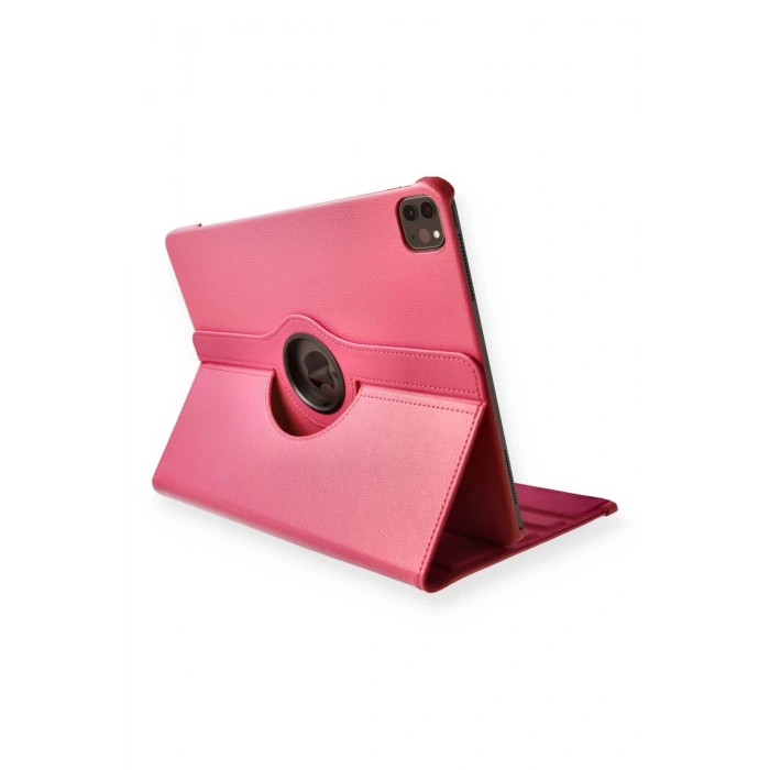 iPad Pro 11 (2020) Kılıf 360 Tablet Deri Kılıf - Pembe