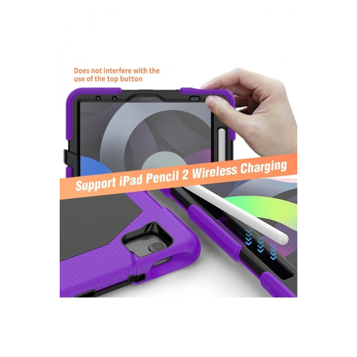 iPad Pro 11 (2020) Kılıf Griffin Tablet Kapak - Mor